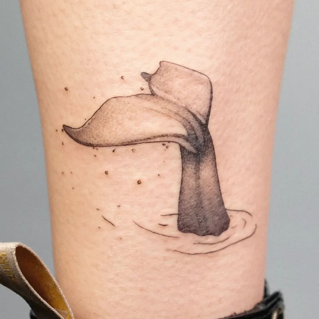 Wal Tattoo von Vengic Berlin
