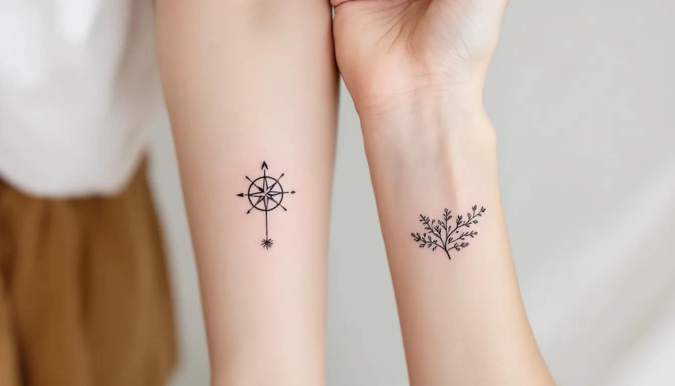 Symbolische Mini Tattoos