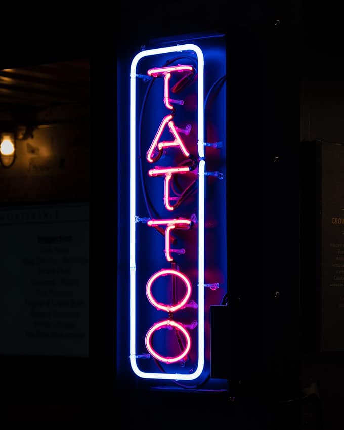Die verschienden tattoo-stile